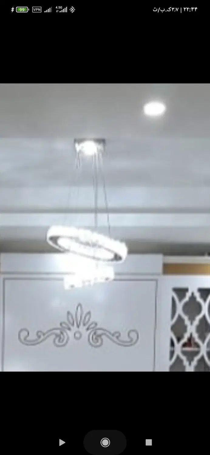 دوعدد لوستر|لوستر و چراغ آویز|کرمانشاه, |دیوار