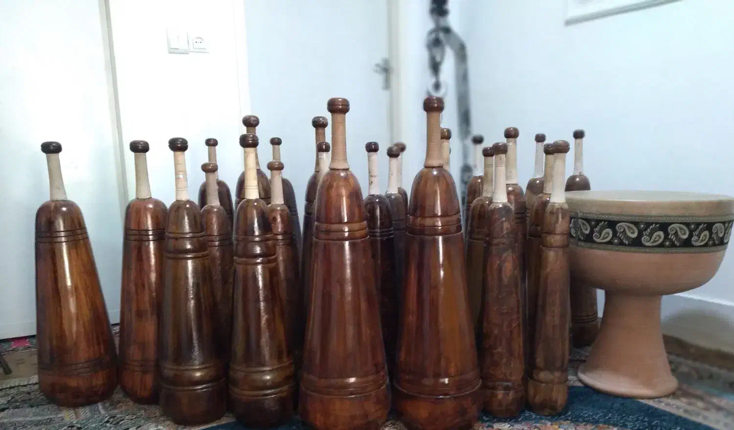 میل ورزش زورخانه ای پهلوانی|تجهیزات ورزشی|شیراز, شیشه‌گری|دیوار