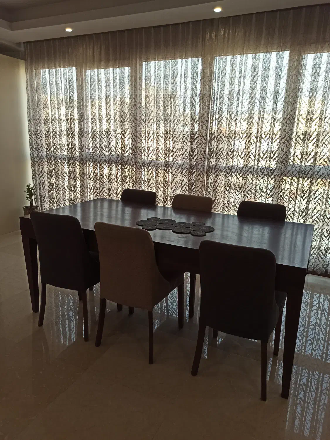 میز غذا خوری 8 نفره|میز و صندلی غذاخوری|تهران, علم و صنعت|دیوار