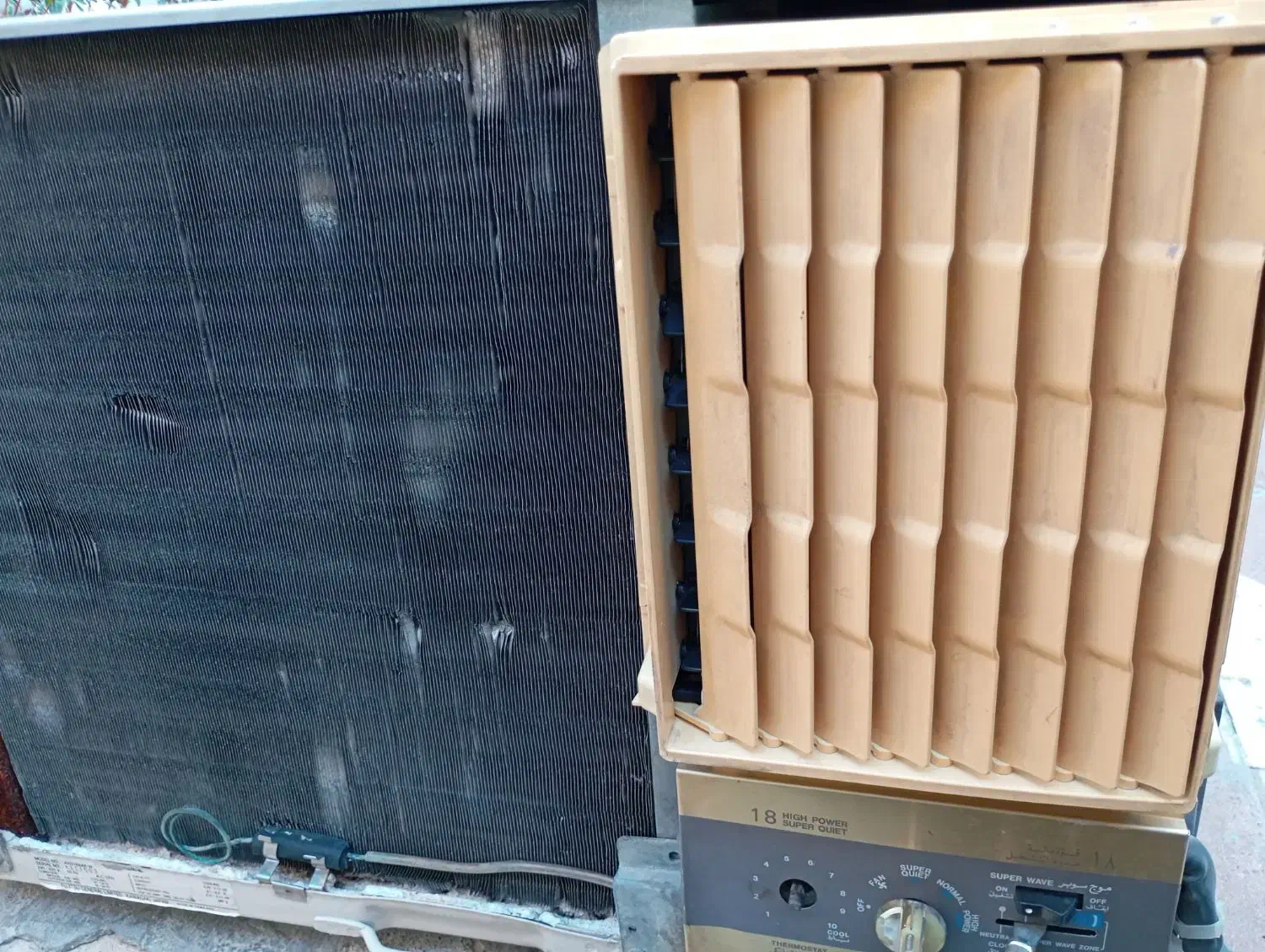 کولر گازی پنجره‌ای جنرال|کولر گازی و فن‌کوئل|لامرد, |دیوار