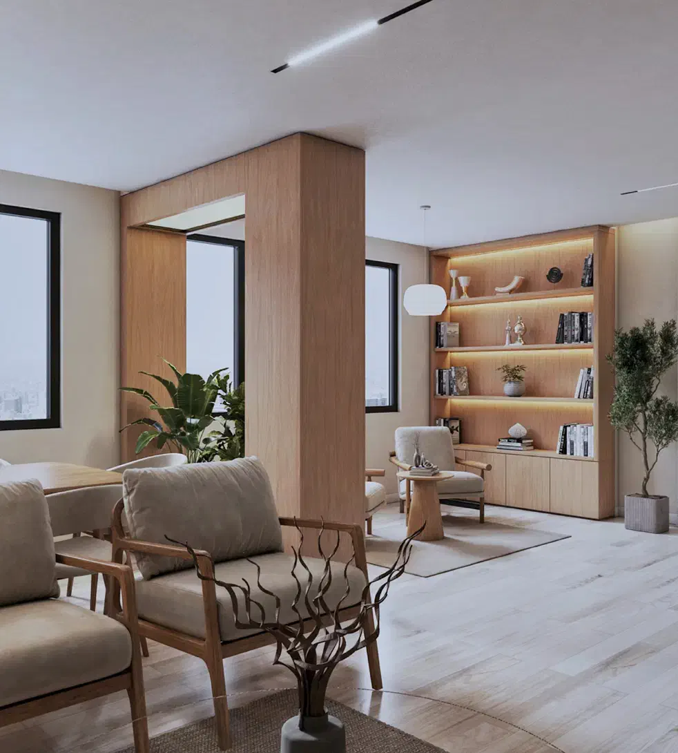 طراحی دکوراسیون داخلی (تریدی مکس)|مصالح و تجهیزات ساختمان|مشهد, نیروی هوایی|دیوار