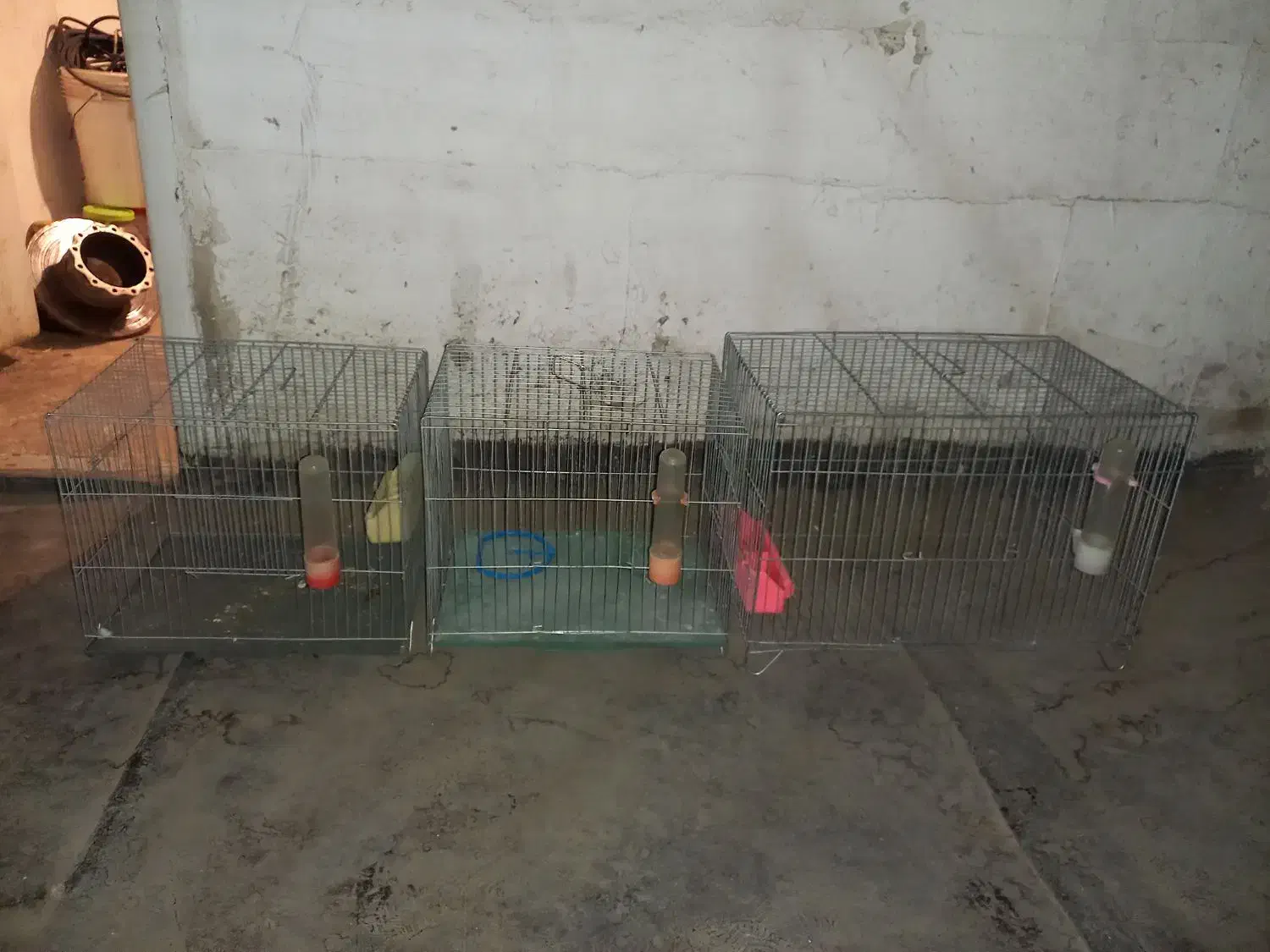 سه عدد قفس پرنده با لوازم سالم نو نو|لوازم جانبی حیوانات|تهران, استخر|دیوار