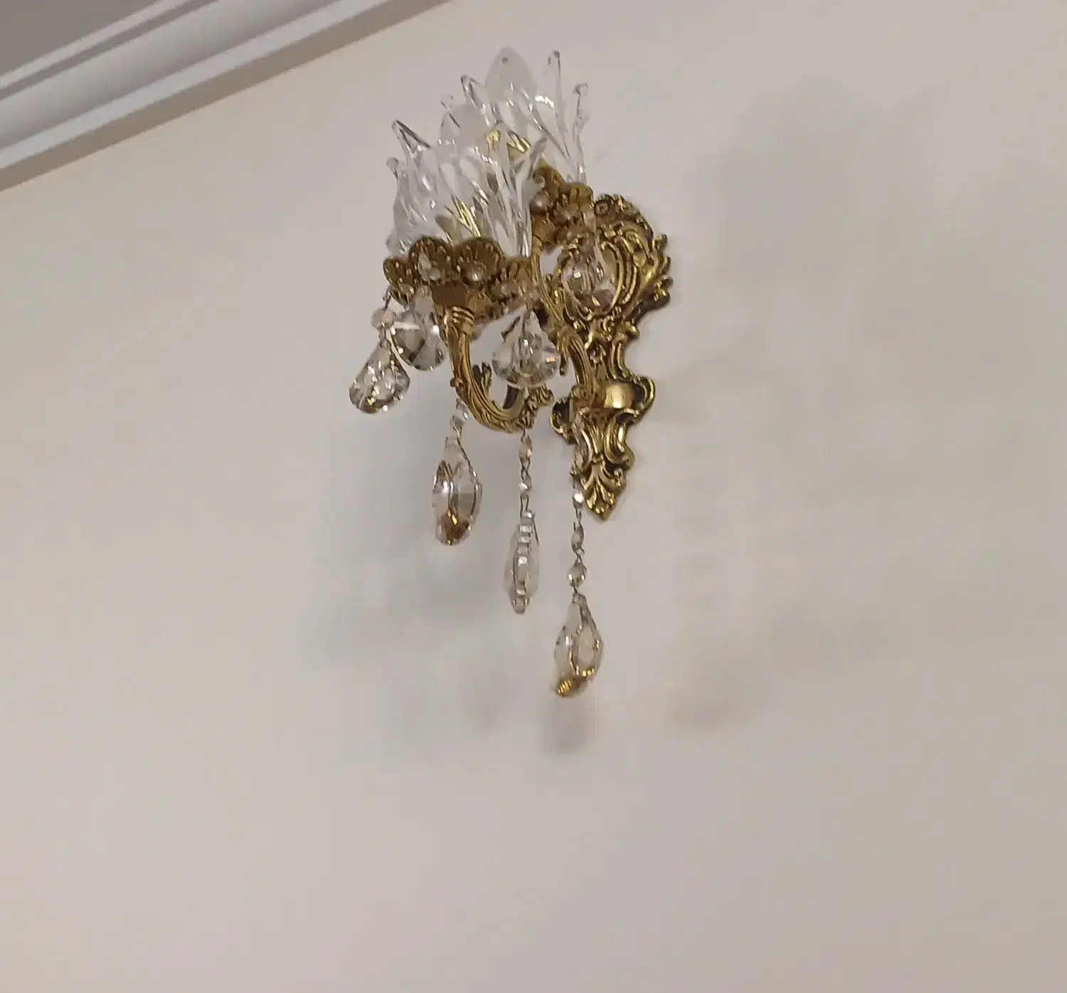 دیوار کوب دیواری برنجی|لوستر و چراغ آویز|تهران, آهنگ|دیوار