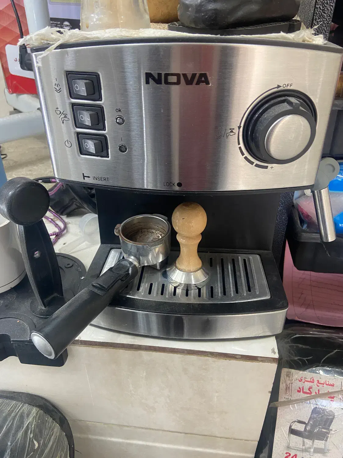 دستگاه قهوه ساز نوا|سماور، چای‌ساز، قهوه‌ساز|بروجرد, |دیوار