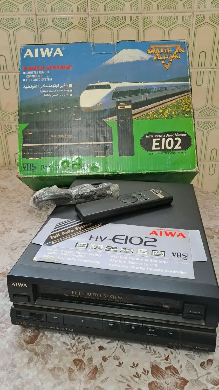 ویدئو aiwa 102 آک|پخش‌کننده DVD و ویدیو|تهران, ترمینال جنوب|دیوار