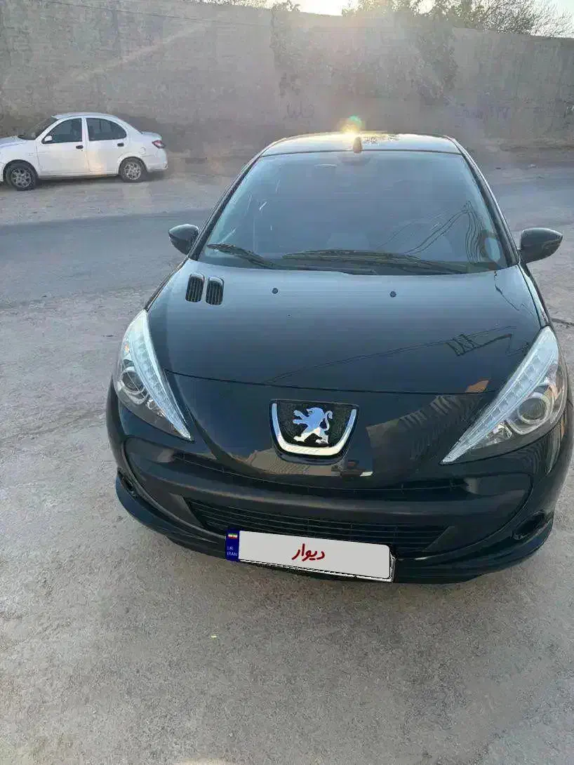 ۲۰۷ سقف فلز،فرمان برقی|خودرو سواری و وانت|بجنورد, |دیوار