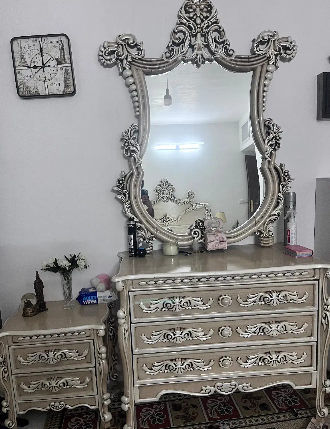 سرویس خواب سلطنتی استیل|تخت و سرویس خواب|اصفهان, رکن الدوله شرقی|دیوار