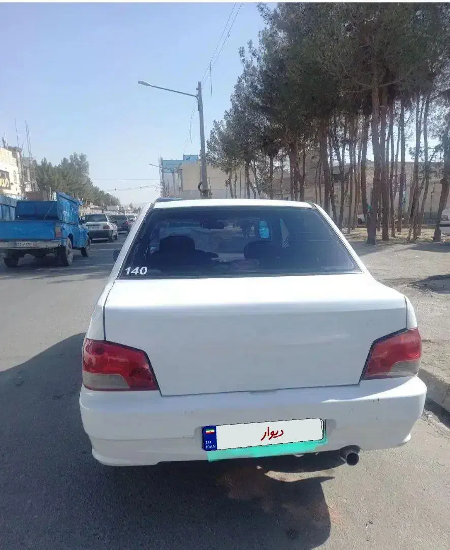 پراید سفید  دوگانه ال پی جی|خودرو سواری و وانت|زاهدان, |دیوار