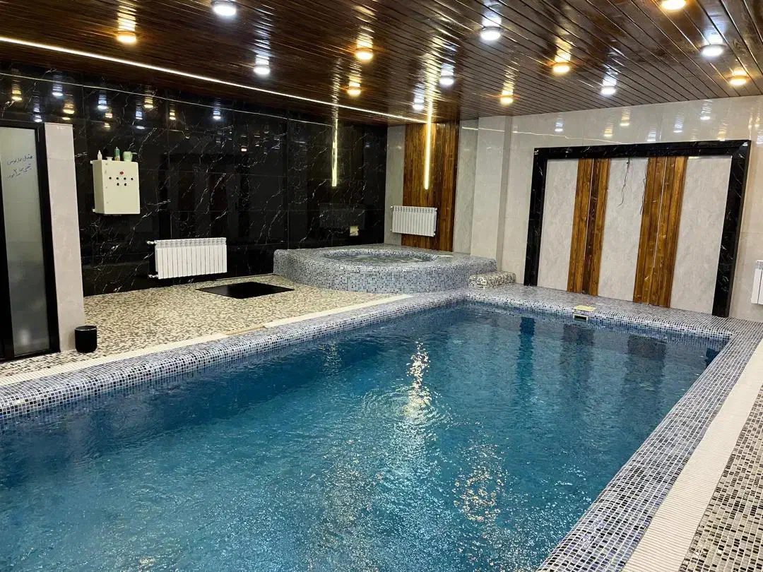 اجاره عمارت استخر دار لوکس ویو کوهستان|اجارهٔ کوتاه‌مدت ویلا و باغ|شفت, |دیوار