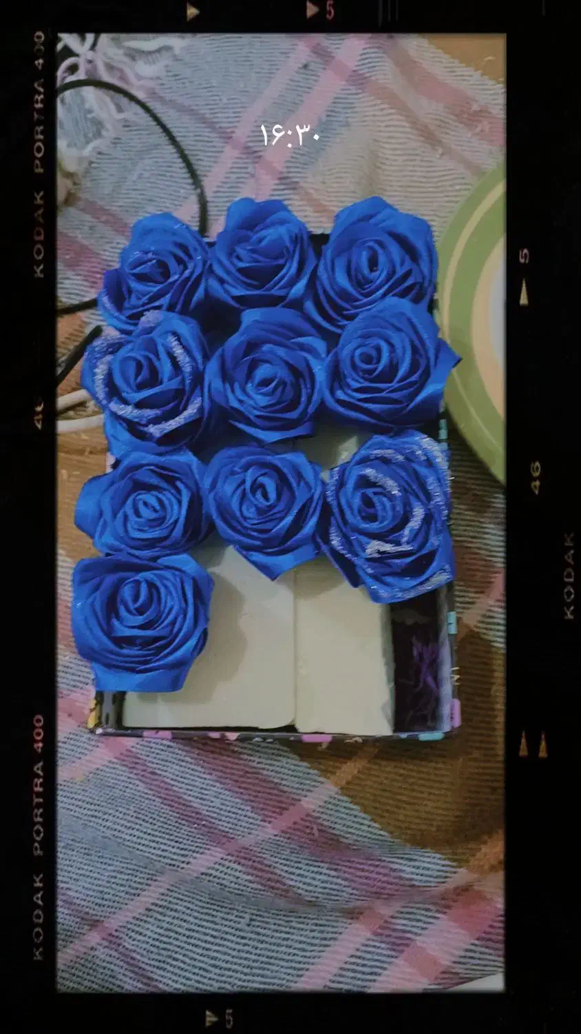 گل‌روبانی‌در.رنگ و اندازه متنوع|گل مصنوعی|شوشتر, |دیوار