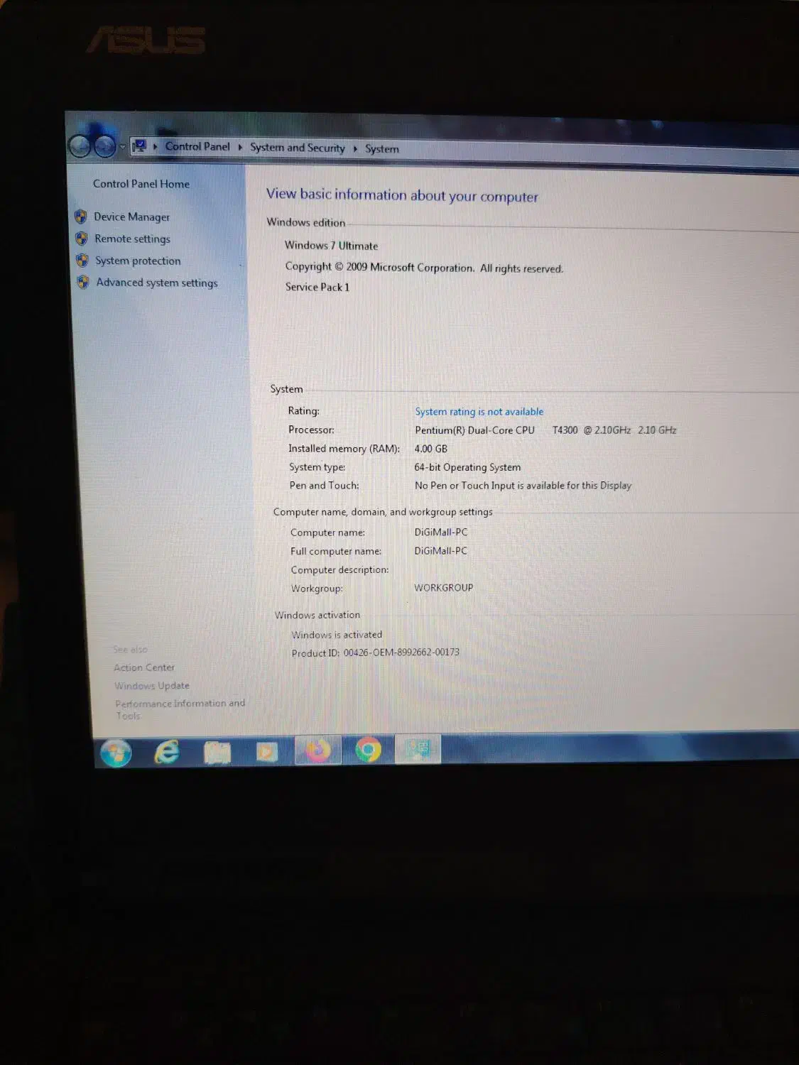 فروش لبتاب ایسوس در حد صفر|رایانه همراه|دوگنبدان, |دیوار