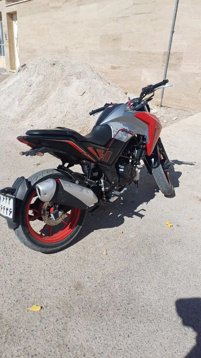 موتور گلکسی کمکار تمیز در حد|موتورسیکلت|خرم بید, |دیوار