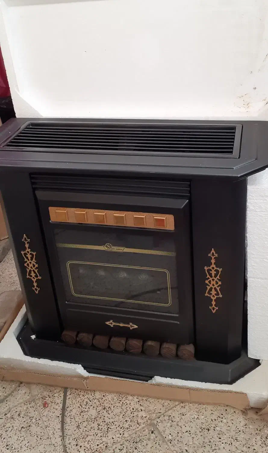 بخاری شومینه ای مارک ایران شرق|بخاری، هیتر، شومینه|گلبهار, شهر جدید گلبهار|دیوار