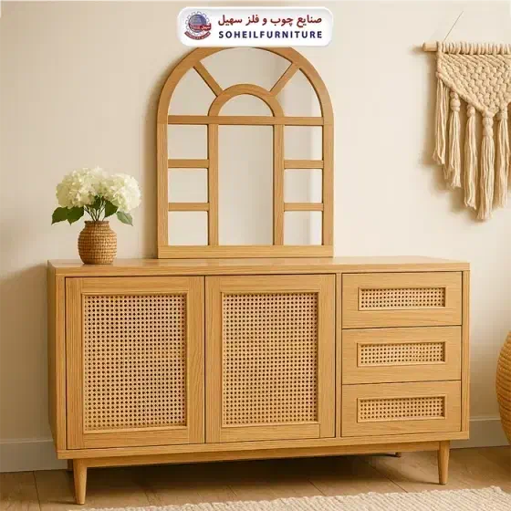 تولیدآیینه کنسول ومیزال سی دی|بوفه، ویترین، کنسول|شاندیز, |دیوار