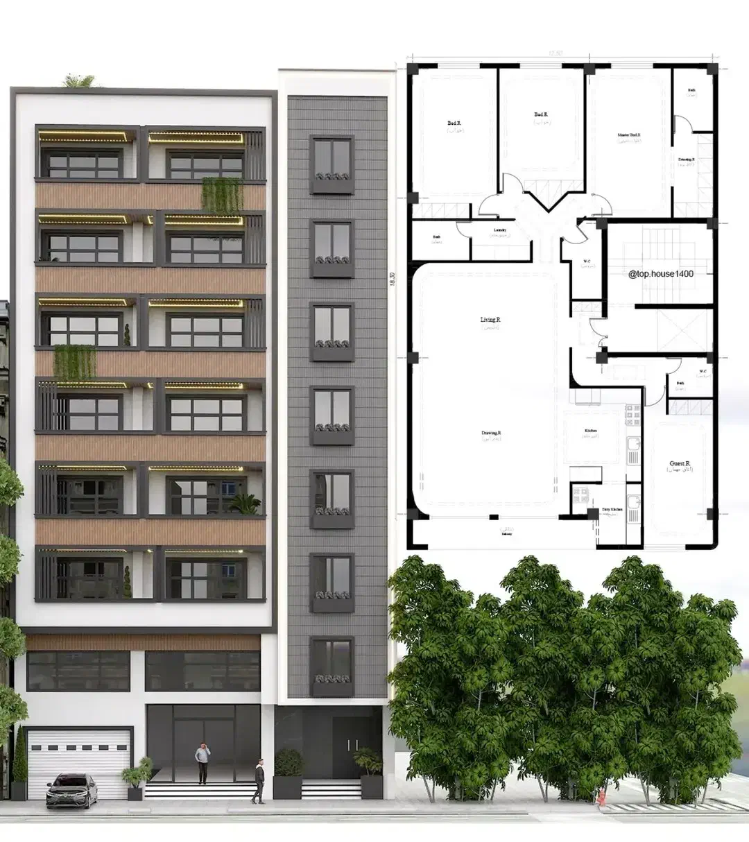 طراحی نما|خدمات پیشه و مهارت|اصفهان, نقش جهان|دیوار