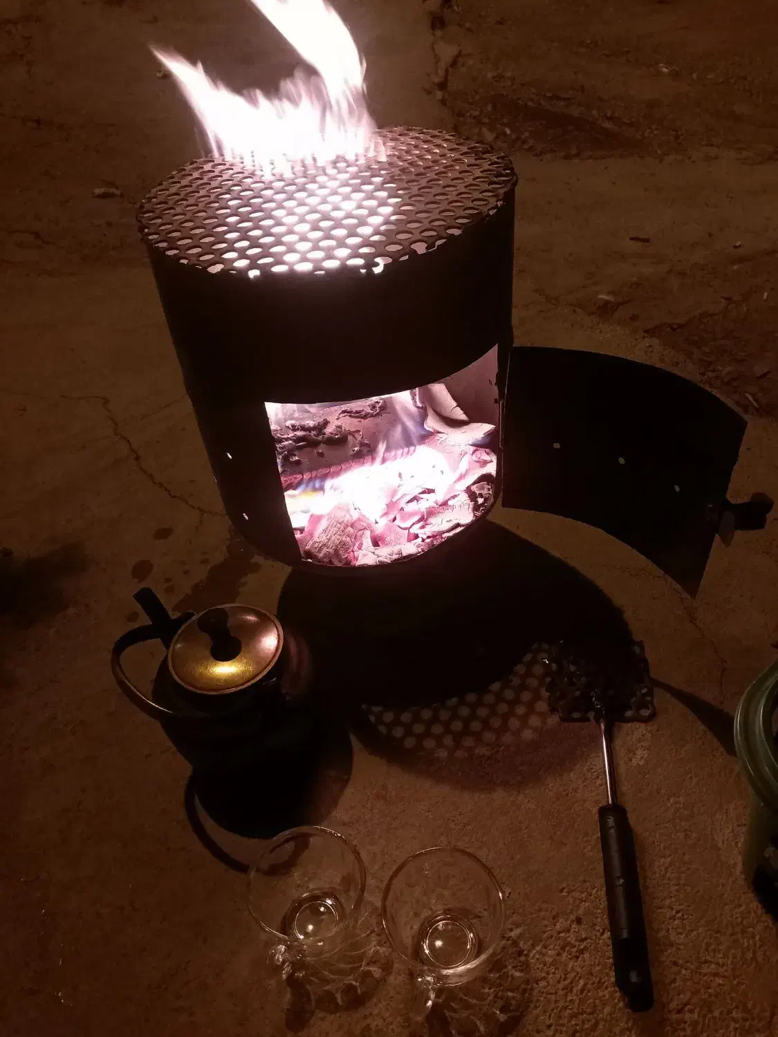 بخاری چوبی صحرایی|اجاق گاز و لوازم برقی پخت‌وپز|سنندج, |دیوار