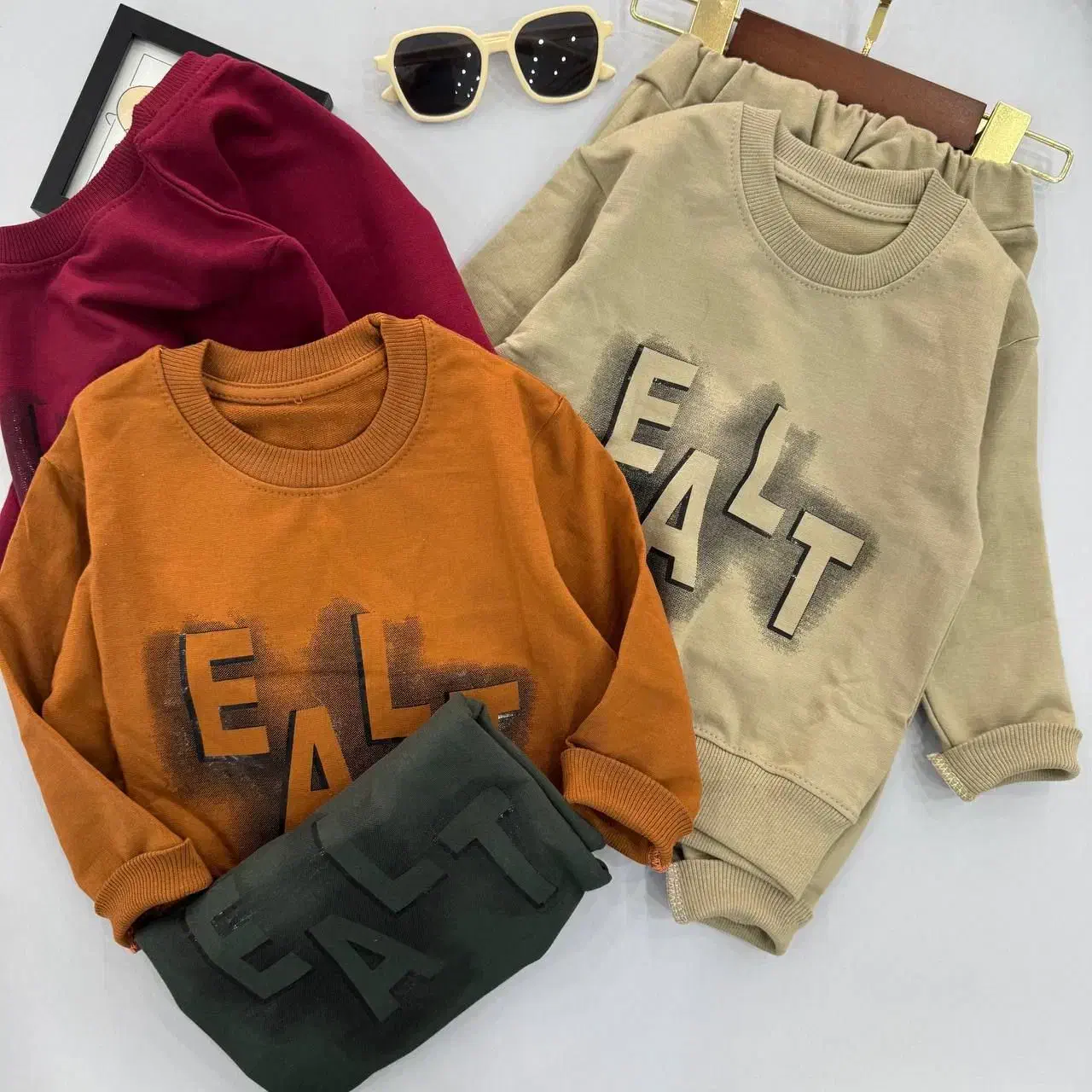 بلوز و شلوار پسرانه سایز ۳۵/۴۰ (پوشاک باران)|کفش و لباس بچه|قم, نیروگاه|دیوار