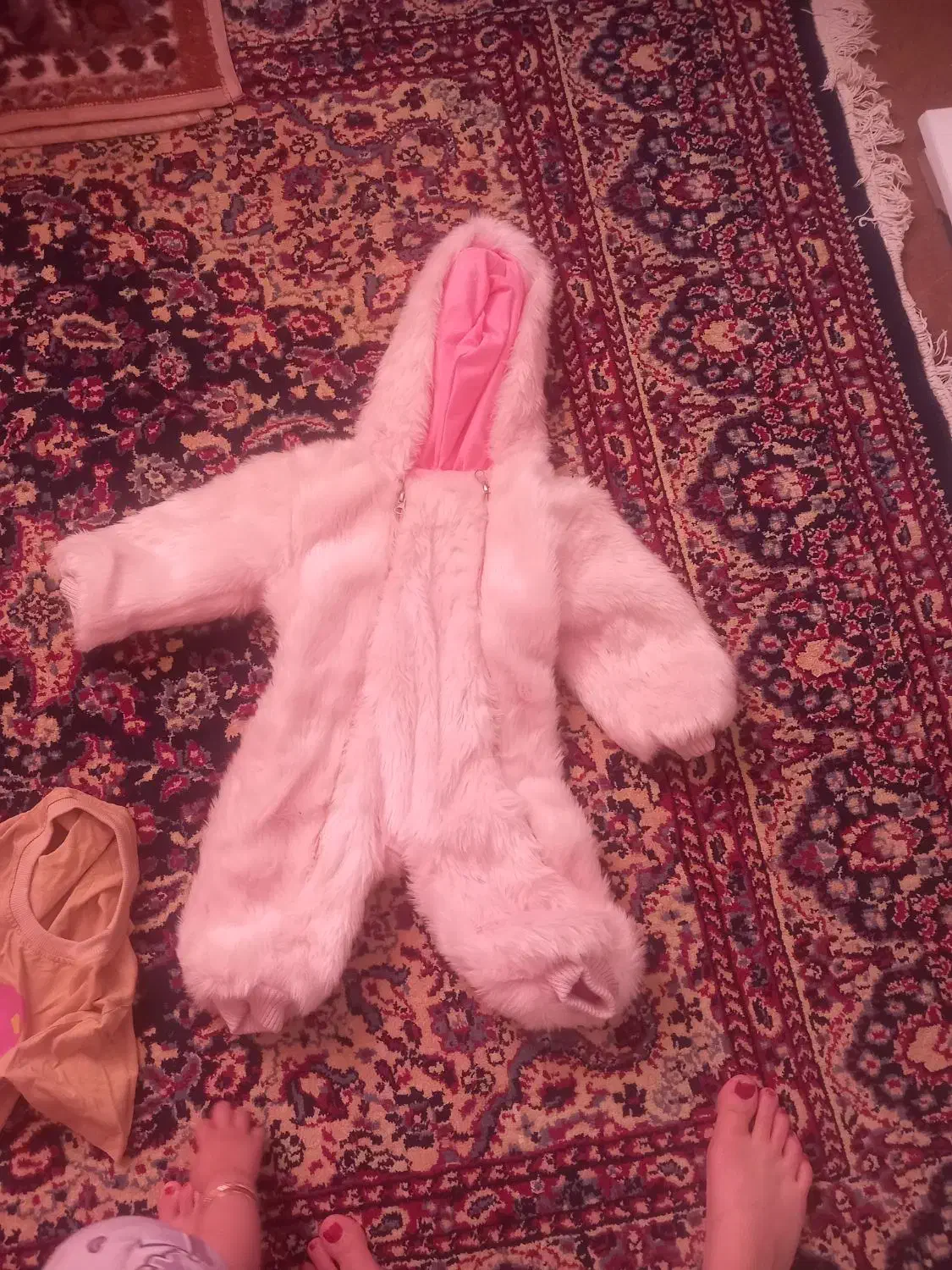 سرهمی زمستانی آستردارهمراه باپاپوش|کفش و لباس بچه|تیکمه داش, |دیوار