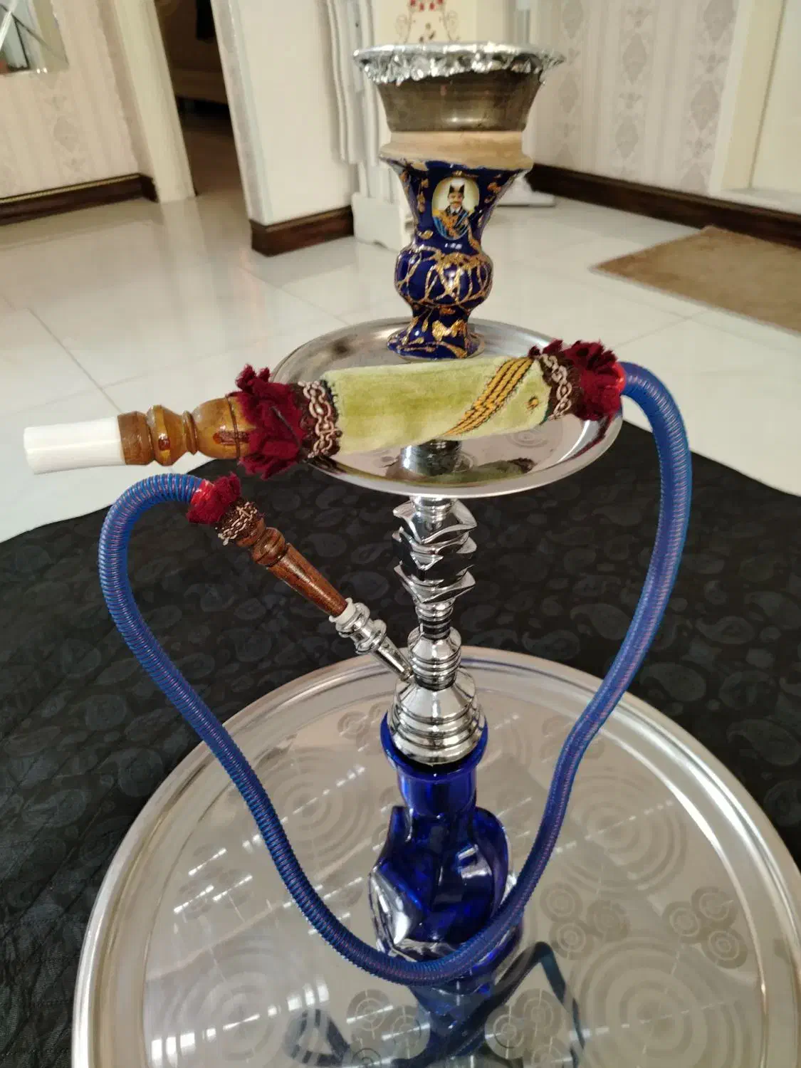 قلیان حاج اغلی طرح|کلکسیون و سرگرمی|ری, فیروزآبادی|دیوار