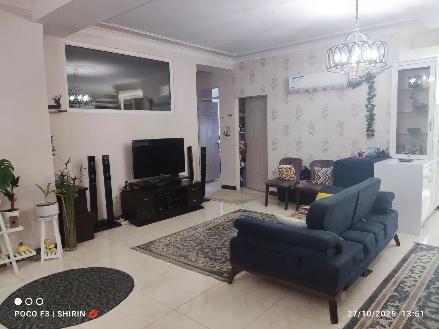 واحد ۱۲۷متر خوش نقشه ۳خواب در باغستان غربی|فروش آپارتمان|کرج, شهرک بیدارچشمه|دیوار