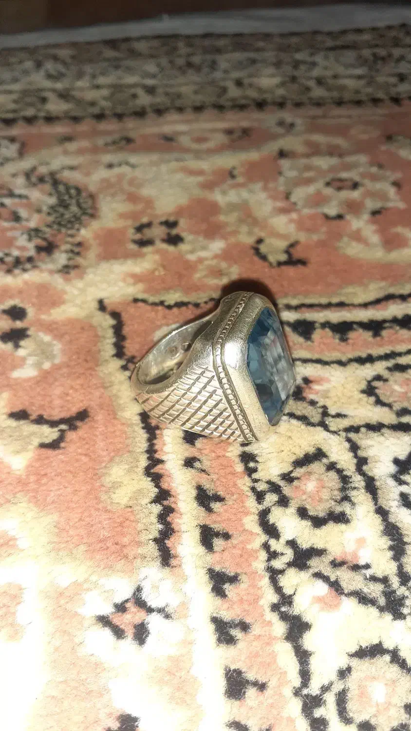 انگشتر توپاز اصل|جواهرات|اردبیل, |دیوار