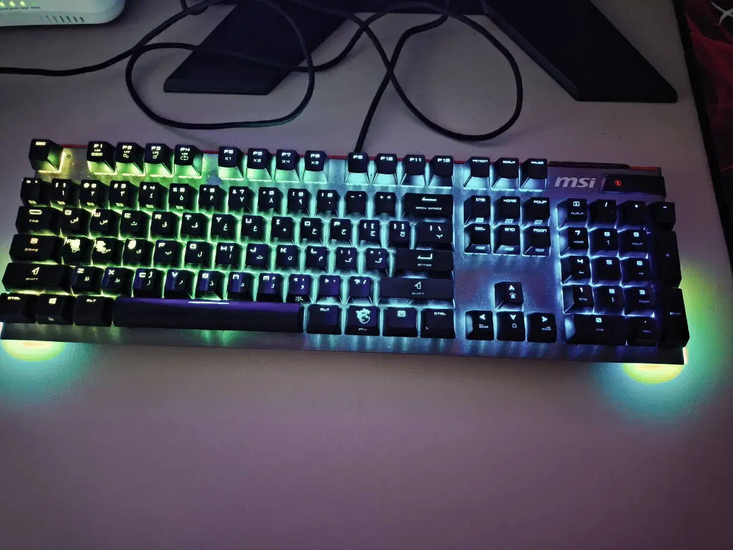 کیبورد گیمینگ msi|قطعات و لوازم جانبی رایانه|زنجان, |دیوار