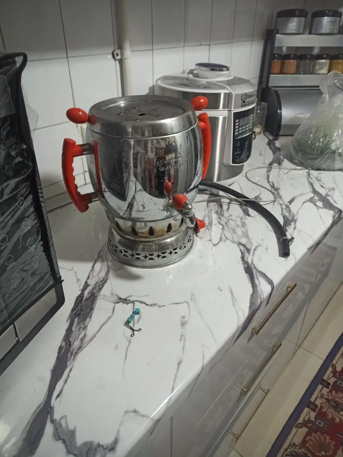 سماور گازسوز ۸ لیتری|سماور، چایساز، قهوهساز|تهران, ازگل|دیوار