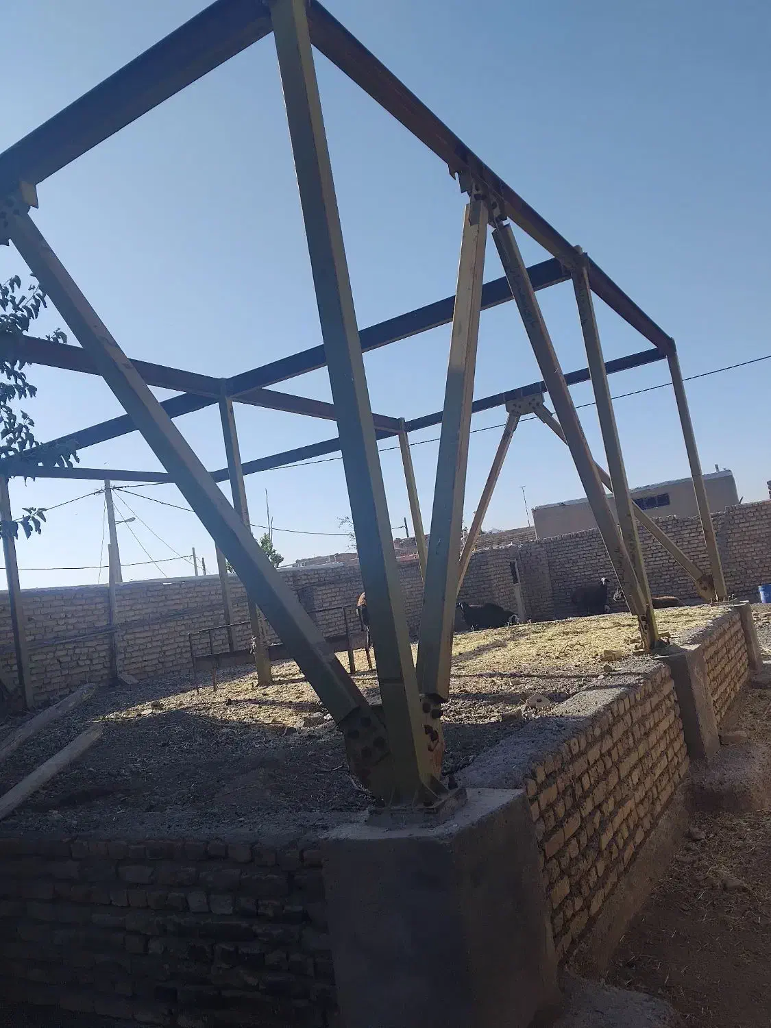 اهن|مصالح و تجهیزات ساختمان|زاوه, |دیوار