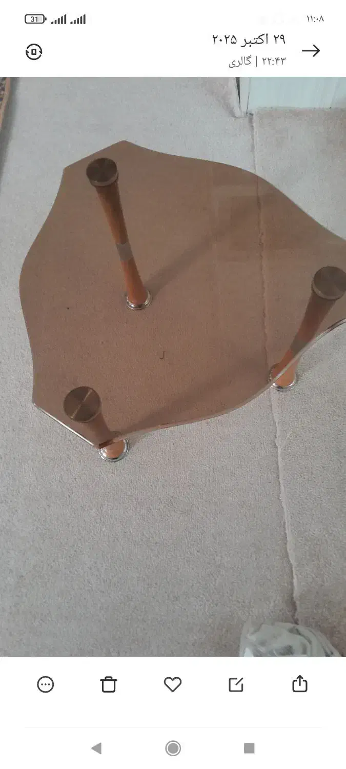 میز عسلی تک|مبلمان خانگی و میز عسلی|ملایر, |دیوار