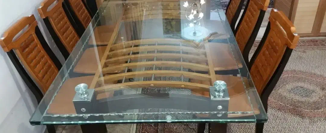 غذاخوری ۸نفره خارجی مالزی|میز و صندلی غذاخوری|خوی, |دیوار