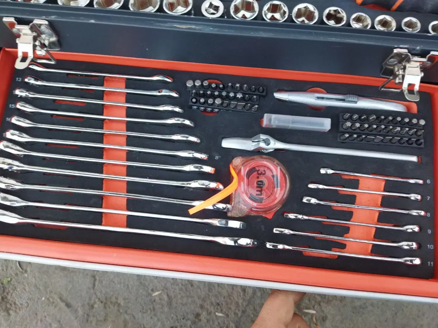 جعبه ابزار ۴۰۰تیکه درجه یک|ابزارآلات|قروه, |دیوار