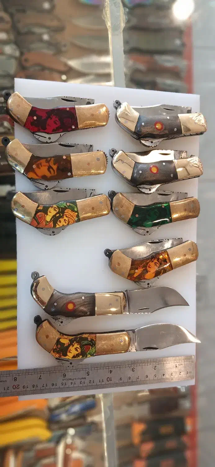 چاقو دنده ای کلکسیونی کمیاب|کوهنوردی و کمپینگ|کازرون, |دیوار