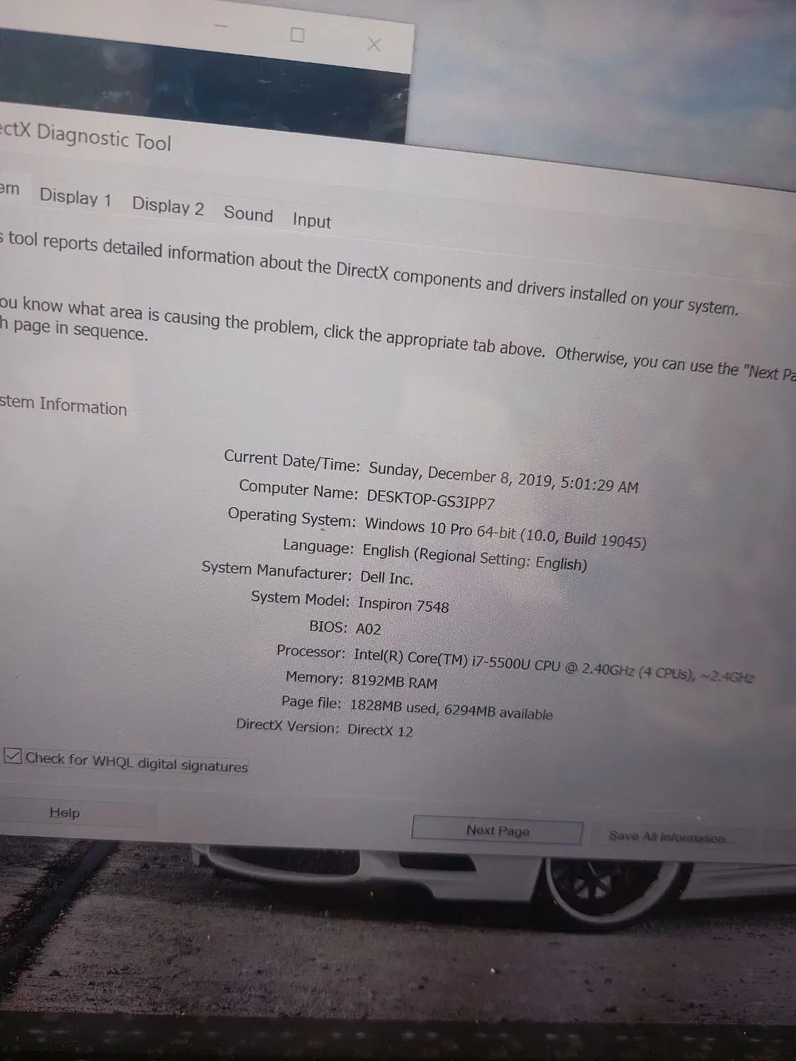 dell inapiron 7000 4k گرافیکی|رایانه همراه|کرج, شهرک آسمان|دیوار