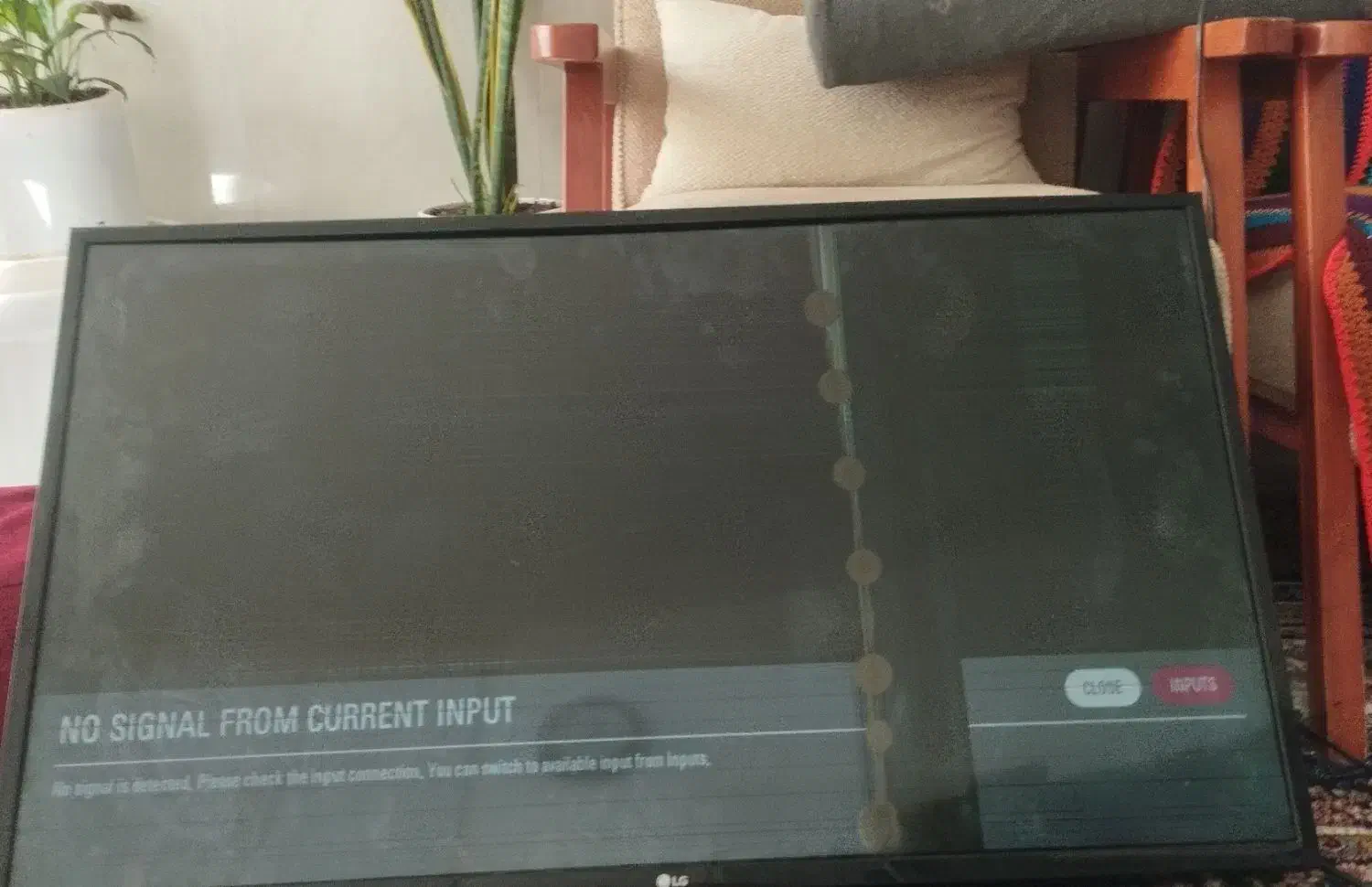 ال ای دی پنل شکسته ال جی 43|تلویزیون و پروژکتور|شیراز, شیخ علی چوپان|دیوار