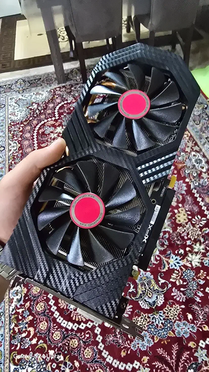 کارت گرافیک XFX-RX580 +نو با گارانتی|قطعات و لوازم جانبی رایانه|رشت, استقامت ۲|دیوار