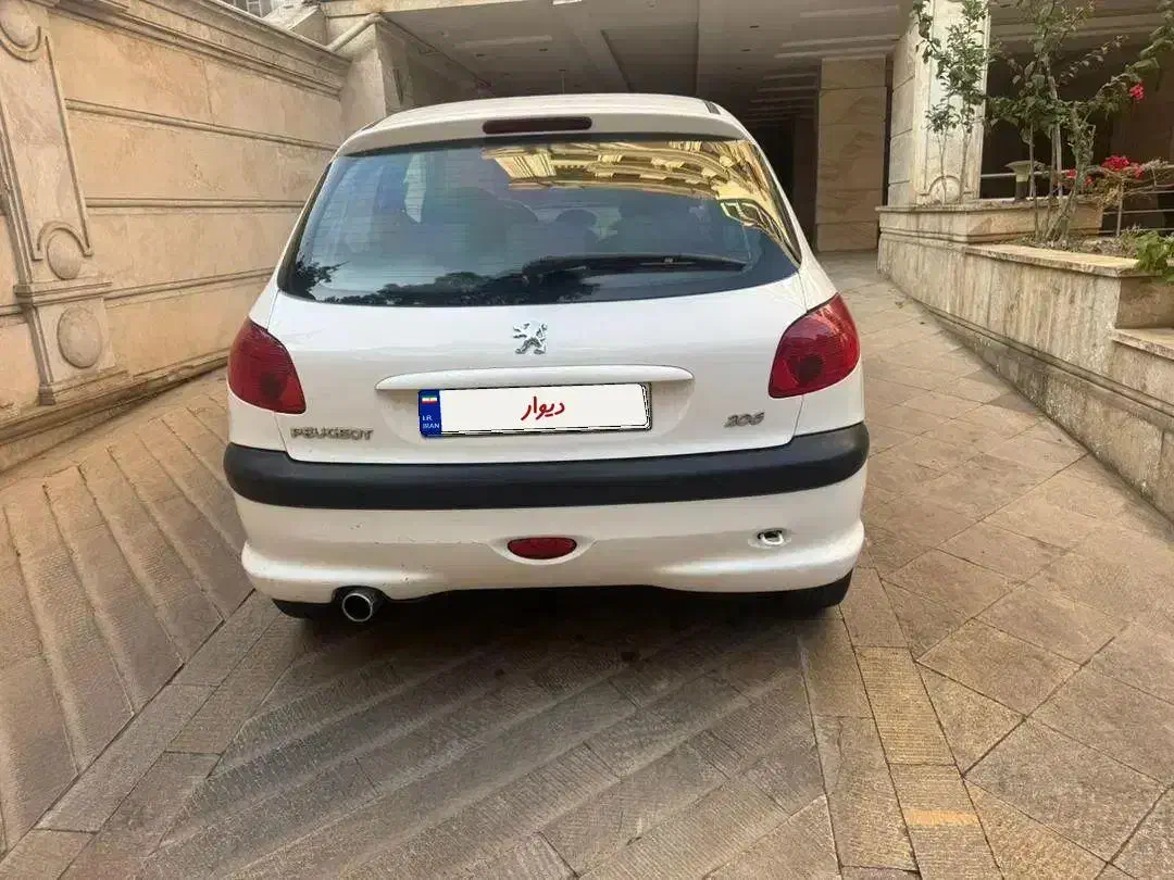 پژو ۲۰۶ تیپ ۲ مدل ۱۳۹۶|خودرو سواری و وانت|تهران, سازمان برنامه شمالی|دیوار