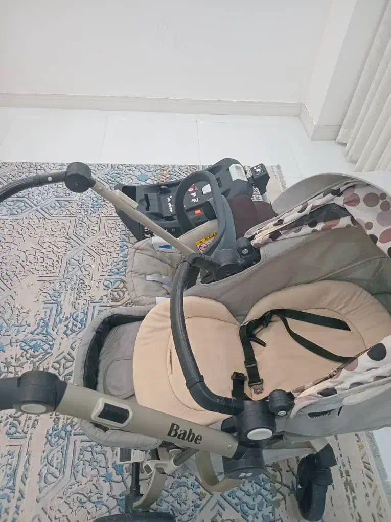 سرویس کالسکه مارک babe|کالسکه و لوازم جانبی|آفتاب, |دیوار