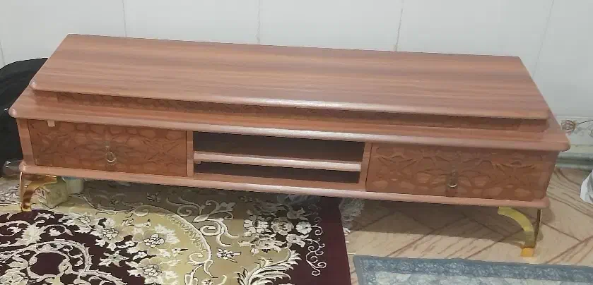 میززیرتلویزیون چوبی قیمت ۳۱۰۰ نو|میز تلویزیون|کنگاور, |دیوار