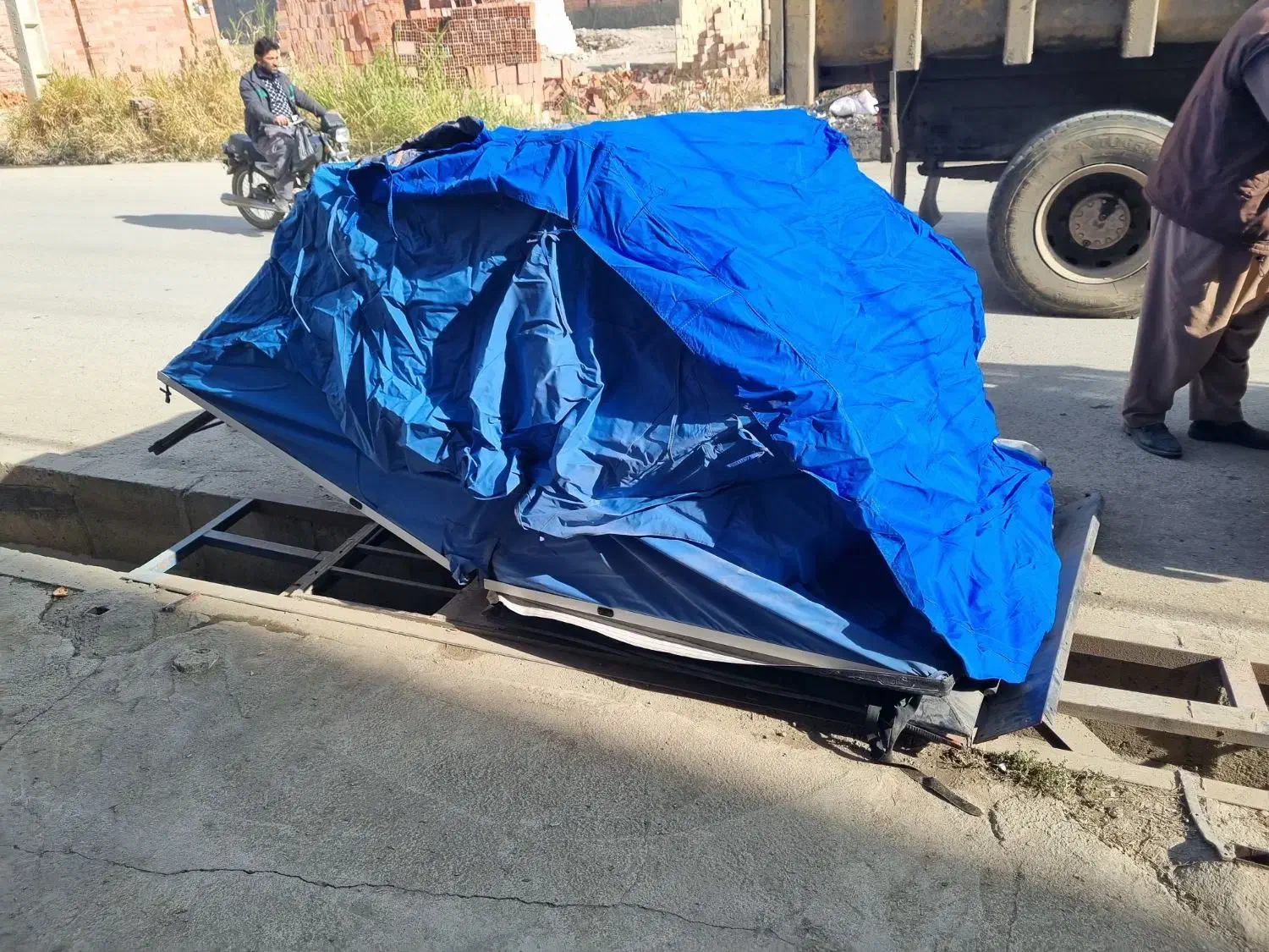 چادر سقفی  کمپر 4نفره آفرودی  پله دار|قطعات یدکی و لوازم جانبی|مریوان, |دیوار