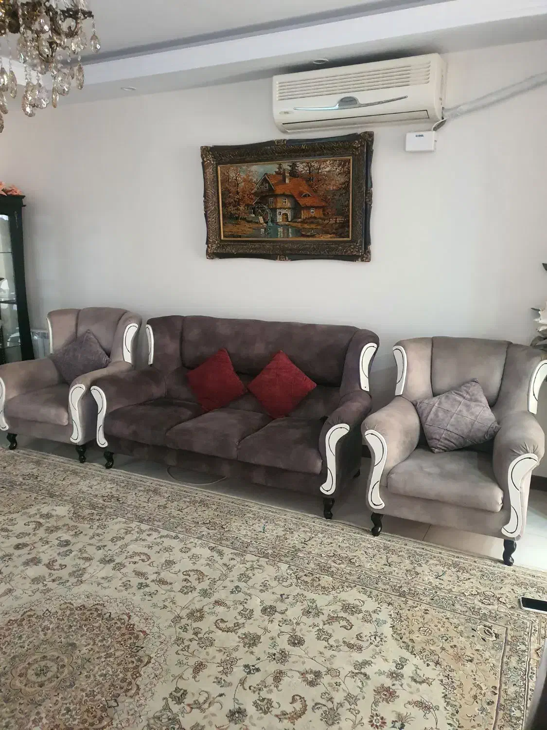مبلمان راحتی ۹ نفره|مبلمان خانگی و میز عسلی|تهران, افسریه جنوبی|دیوار