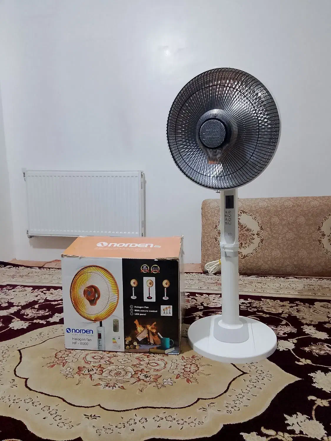 پنکه بخاری...نونو|بخاری، هیتر، شومینه|شاهین‌شهر, مسکن مهر|دیوار