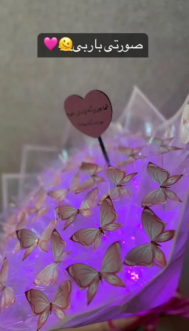 دسته گل پروانه ای|گل مصنوعی|اردبیل, |دیوار