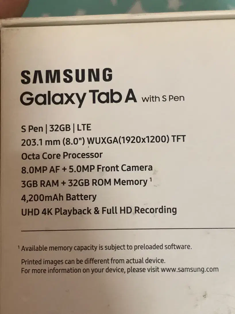 تبلت سامسونگ سری A قلم دار|تبلت|اصفهان, برازنده|دیوار