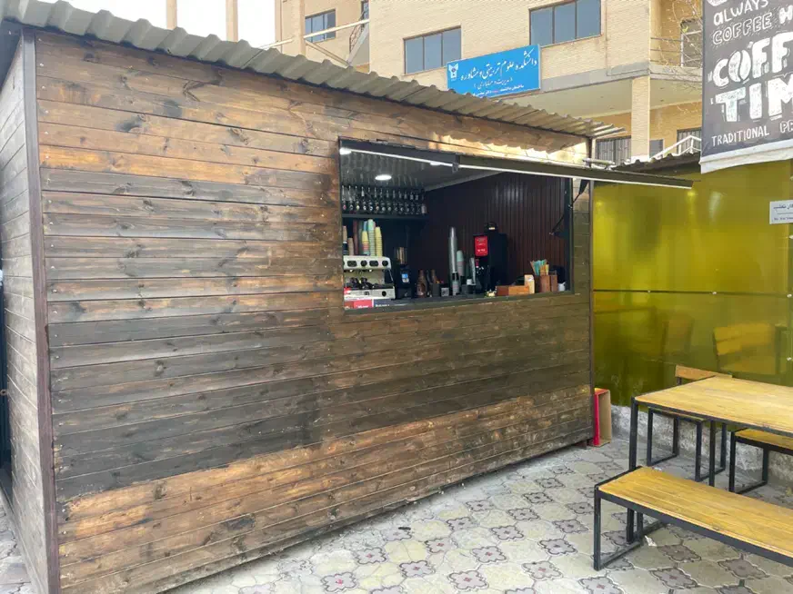 دو عدد کانکس کافه و فست فود با تمامی تجهیزات|کافی‌شاپ و رستوران|رودهن, |دیوار