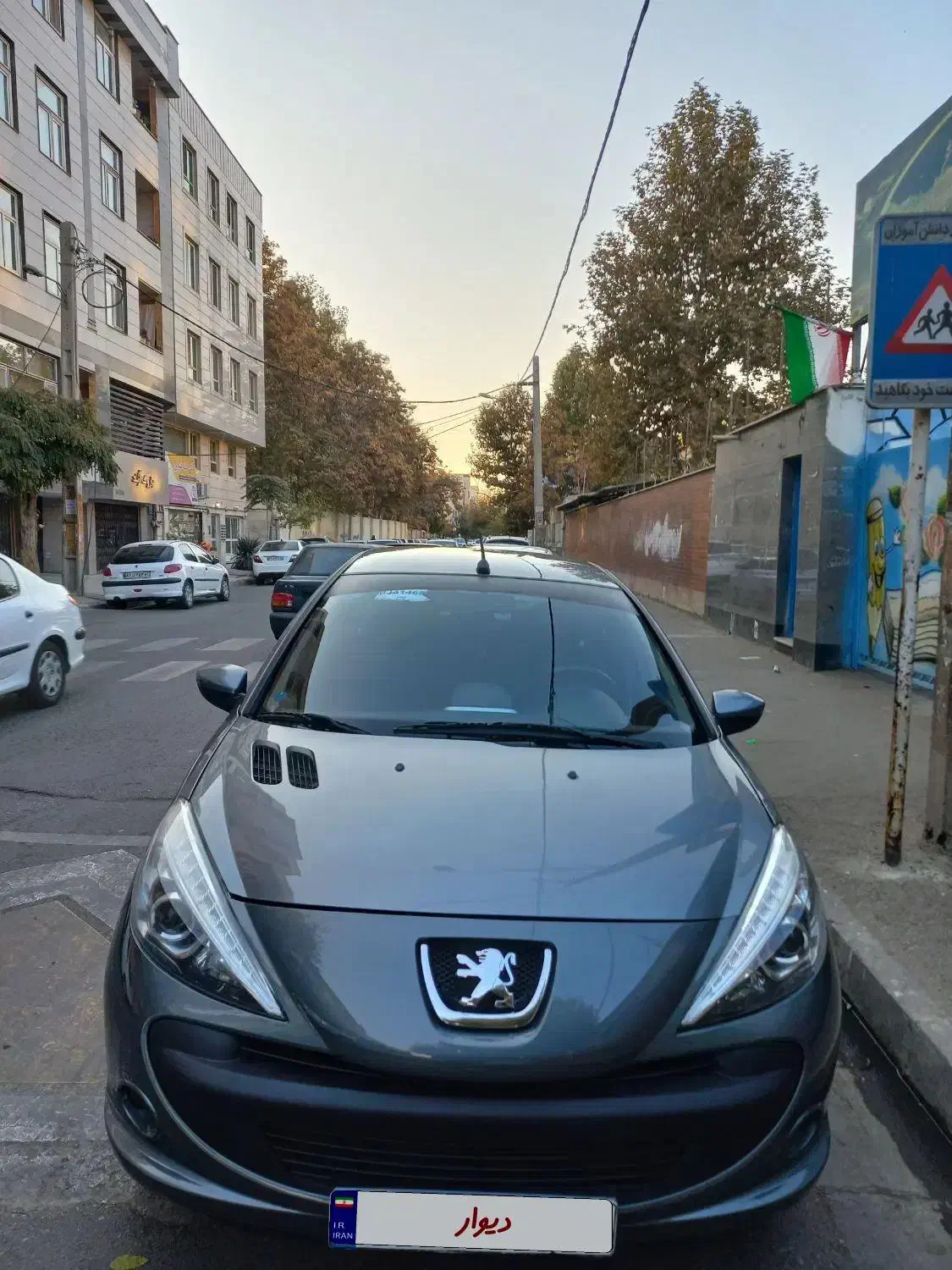 207iدنده ای خاکستری1400|خودرو سواری و وانت|جوانرود, |دیوار