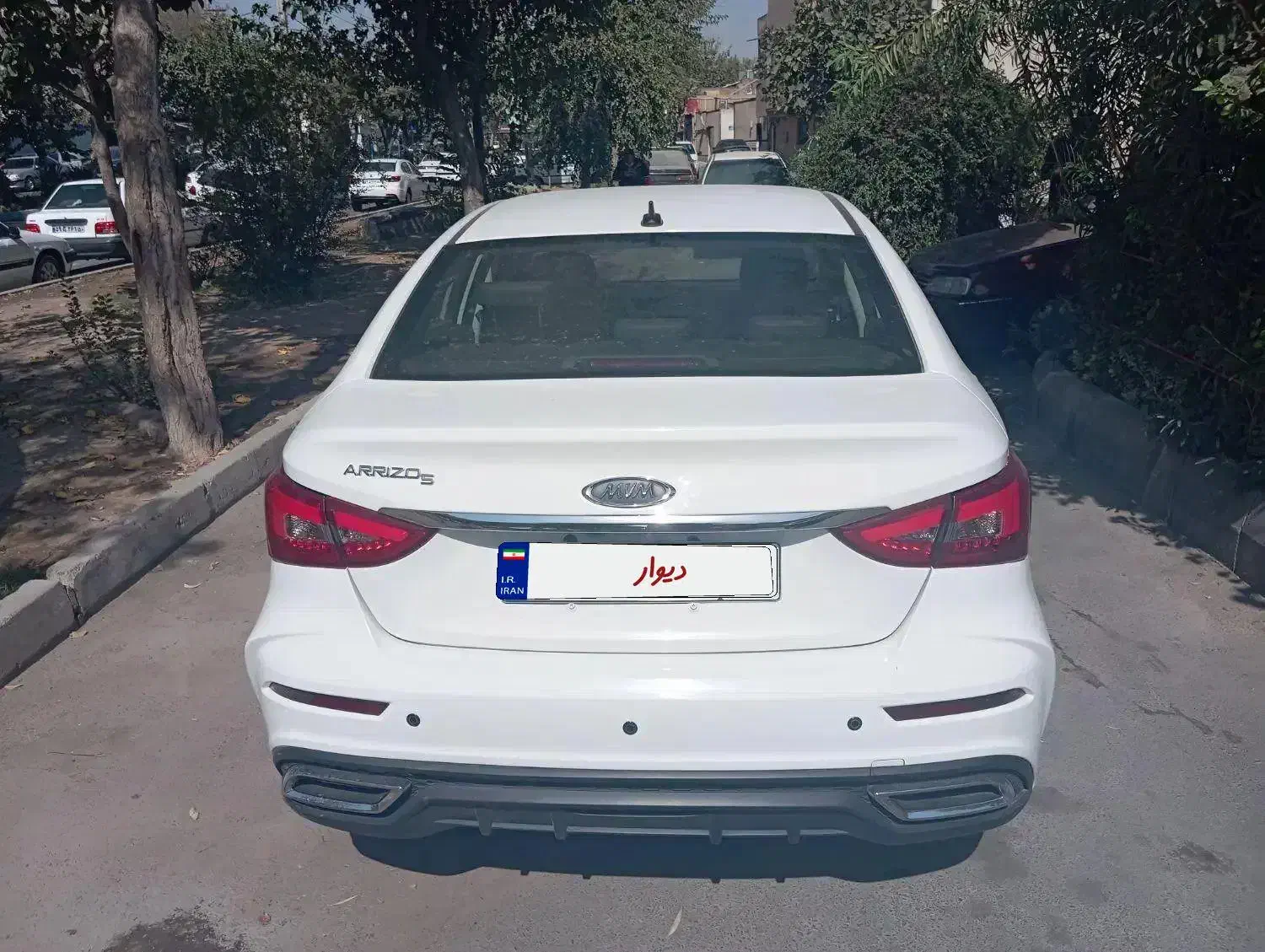 آریزو5 اف ال|خودرو سواری و وانت|ری, شهادت|دیوار