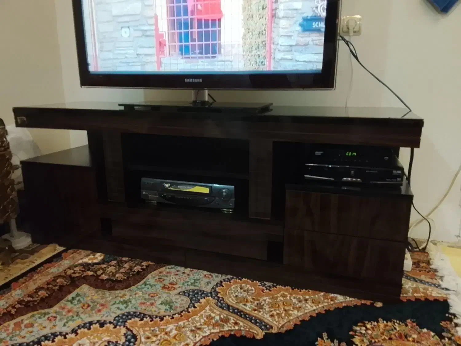 زیر تلویزیون mdf قابل تغییر سایز|میز تلویزیون|کوهدشت, |دیوار