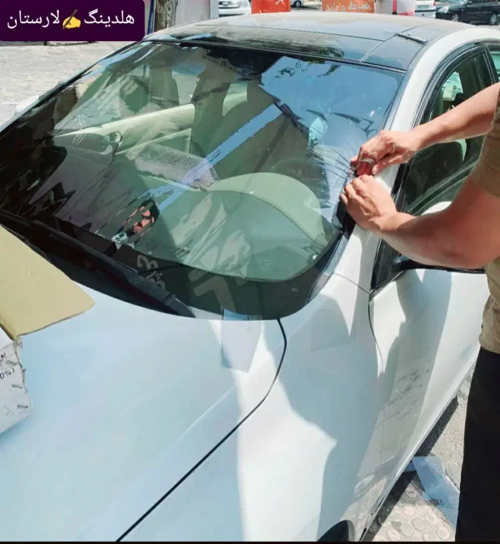 نصب شیشه دودی نانو تیتانیوم یولارسفارش دبی ال|خدمات موتور و ماشین|شیراز, باغ تخت|دیوار
