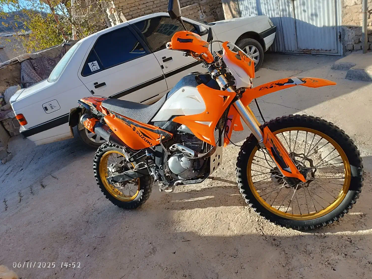 موتور تریل 200 روان|موتورسیکلت|گالیکش, |دیوار