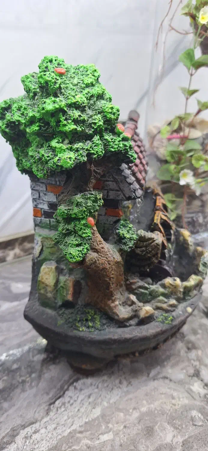 آبنما پلی‌استر|مجسمه، تندیس، ماکت|تهران, خانی آباد نو شمالی|دیوار